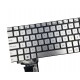 Teclado espanhol com retroiluminação para portátil ASUS N551 N552 N752 N751 N551J JK N751JX prateado