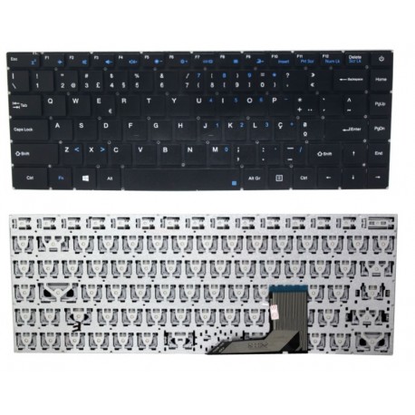 Teclado preto português compatível com portátil Insys PT1-140C YK1-140C HN1-140C WH1-140 WH1-140P