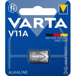 Pilha Especial Varta V11A Alcalina 6V Modelo 4211101401 para Relógios e Comandos