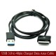 Cabo USB 3.0 de 2 Metros para Asus Eee Pad Transformer TF101 TF201 TF300 TF301 TF700