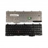 Teclado US para Fujitsu Celsius H720 e LifeBook E751 E752 E781 E782 Layout Estados Unidos