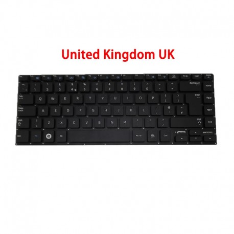Teclado UK para Samsung NP700Z3A NP700Z3B NP700Z3C NP700Z4A NP700Z4B NP700Z4C Modelo BA5903177B