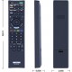 Controlo remoto de substituição RM-ED022 para Sony Bravia compatível com KDL-22BX200 KDL-32EX402 KDL-40BX400