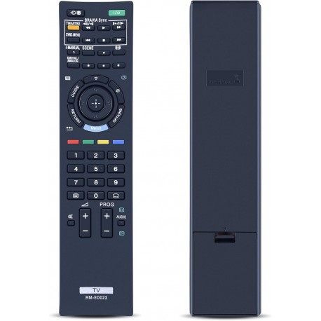Controlo remoto de substituição RM-ED022 para Sony Bravia compatível com KDL-22BX200 KDL-32EX402 KDL-40BX400
