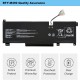 Bateria BTY M492 11.4V 4700mAh 53.5Wh para MSI Pulse GL66 GL76 Katana GF66 GF76 Sword 15 WF66 WF76