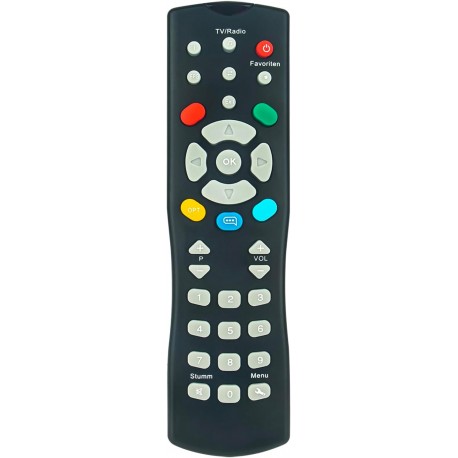 Controlo Remoto Compatível com TechNOTREND Unity Digital TV S835 S202 S302 S305 S320 S326 S330 C264 C274