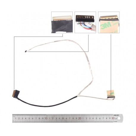 Cabo flexível 40 pinos para portátil ASUS FA506IU FA506 FX506L DD0BKXLC100