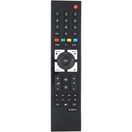 Comando remoto de substituição para GRUNDIG Smart TV RC3214803 TP6187R TS1187R RC3214801
