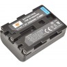Bateria NP-FM50 Li-ion 2300 mAh 7,4 volts compatível com Sony NP-FM30 NP-FM51 NP-QM50 NP-QM51 NP-FM55H