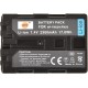 Bateria NP-FM50 Li-ion 2300 mAh 7,4 volts compatível com Sony NP-FM30 NP-FM51 NP-QM50 NP-QM51 NP-FM55H