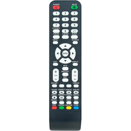 Comando à Distância de Substituição para Kunft Qilive Aqprox APPTV24FHD APPTV50FHD APPTV32 134883/Q22967B Q.24-984B Q24H202W