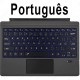 Teclado Magnético Bluetooth para Surface Pro 8, 9, X, PT Retroiluminado