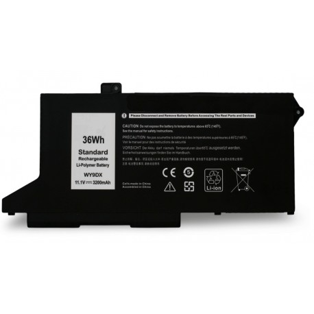 Bateria para portátil Dell Latitude 5420 5520 Precision 3560 WY9DX 11,1V 3200mAh