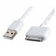 Cabo de dados e carregamento USB para Ipad 1ª/ 2ª e 3ª Geração