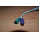 Adaptador / Conversor PS2 para USB - Rato / Teclado