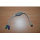 Adaptador / Conversor PS2 para USB - Rato / Teclado