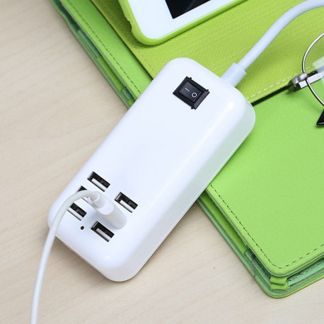 Carregador com 6 Portas USB