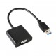 Conversor/Adaptador de USB 3.0 para VGA (suporta 2.0)