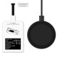 Carregador sem fios c/ receptor p/ entradas micro usb