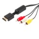 Cabo RCA para Playstation 1/2/3