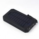 Power Bank Carregador a energia solar e USB 20000 mAh e Led lanterna