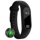 Pulseira inteligente bluetooth p/ Android e iOS - Preto