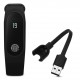 Pulseira inteligente bluetooth p/ Android e iOS - Preto