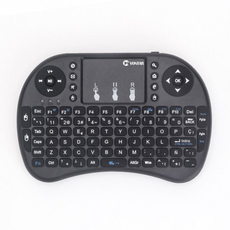 Mini Teclado QWERTY Wireless c/ rato