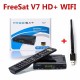 FreeSat V7HD Receptor de Satélite DVB-S2 + Antena USB WIFI (wireless)