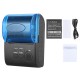 POS Mini Impressora Térmica Bluetooth para papel térmico de 58mm de largura