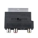 Adaptador SCART Macho para RCA Femea