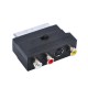 Adaptador SCART Macho para RCA Femea