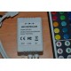 Comando p/ Fita LED RGB 12V e Dimmer por Controle Remoto IR infravermelhos - 44 Botões