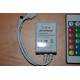 Comando p/ Fita LED RGB 12V e Dimmer por Controle Remoto IR infravermelhos - 24 Botões