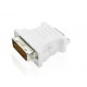Adaptador DVI (24+1 Pinos) Macho para VGA (15Pinos) Femea