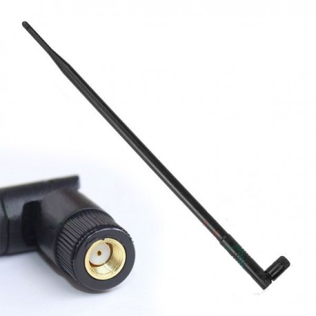 Antena Wi-Fi Passiva Omnidirecional 2,4 GHz 12 dBi compatível com routers e adaptadores