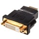 Adaptador DVI (24+1 Pinos) Femea para HDMI Macho