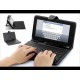 Capa com Teclado para Tablets 10"/11"