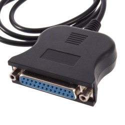Cabo Adaptador USB p/ Porta Paralela (DB25)
