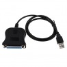Cabo Conversor Usb Para Porta Paralela Db25 (fêmea)