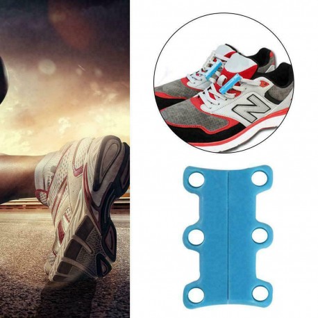 Atacadores magnéticos - Azul (Par)