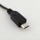 Adaptador/ Extensão Micro USB fêmea para duas saidas Micro USB macho