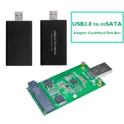 Adaptador/ Conversor de Discos mSATA SSD
