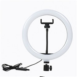 Ring Light / Anel de LED para Fotos e V&iacute;deos com suporte para Smartphone