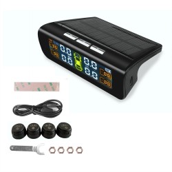 Sistema Solar de Monitorização de  Pressão dos Pneus do Carro