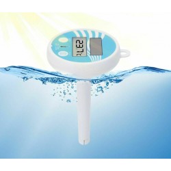 Termómetro Digital a Energia Solar à Prova de Água