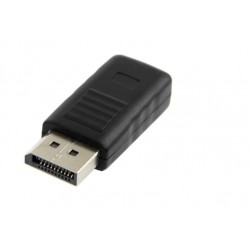 Adaptador/Conversor DisplayPort Macho para Mini DisplayPort Fêmea