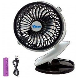 Mini Ventilador/Ventoinha USB Recarreg&aacute;vel