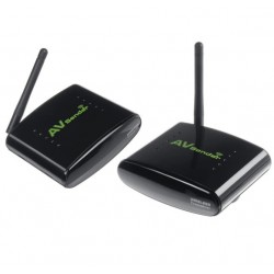 Transmissor e Recetor Sem Fios AV 2.4GHz Compatível com TV, DVR e Câmara CCTV