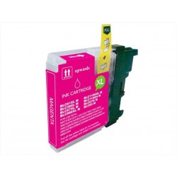 Tinteiro Magenta Para Impressora Jato De Tinta Compat&iacute;vel C/ Brother LC980/LC985/1100XL